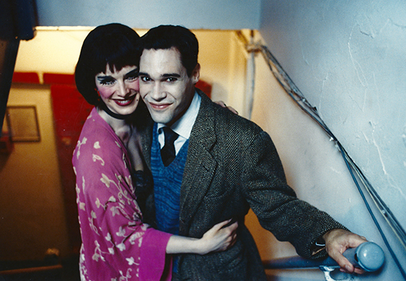 Brooke Shields as Sally Bowles and Matthew Greer as Cliff in CABARET, directed by Sam Mendes