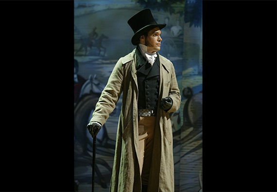 Matthew Greer as Mr. Darcy in PRIDE AND PREJUDICE